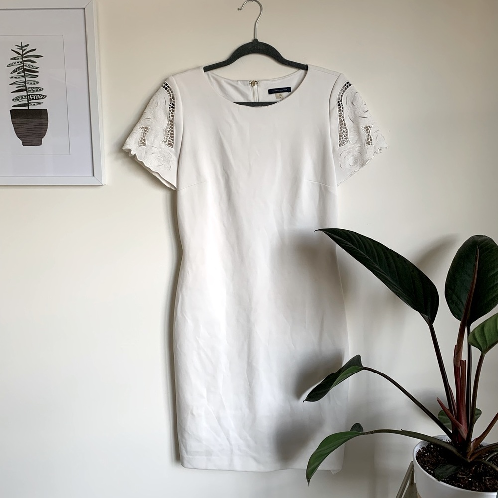 Dress, worn once, small chocolate stain on the hem